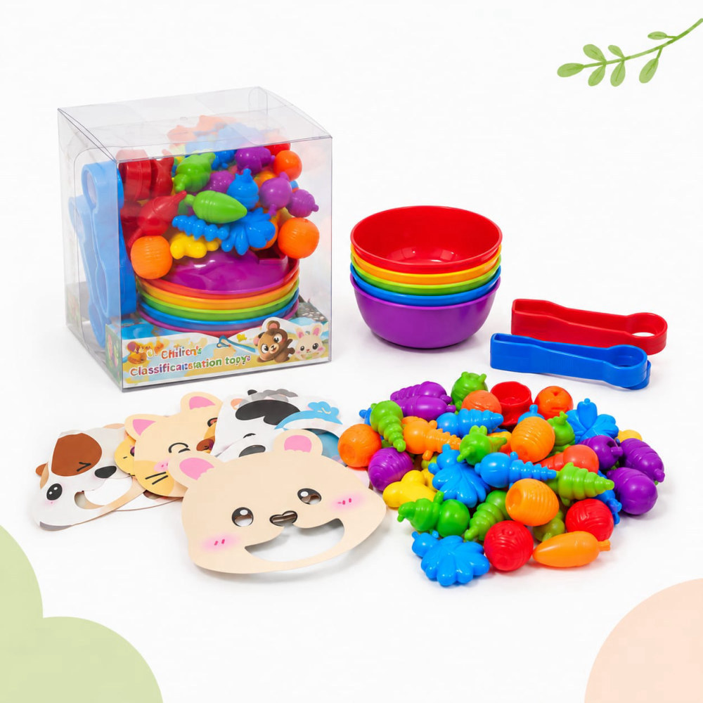 Set de Clasificación de Frutas y Verduras