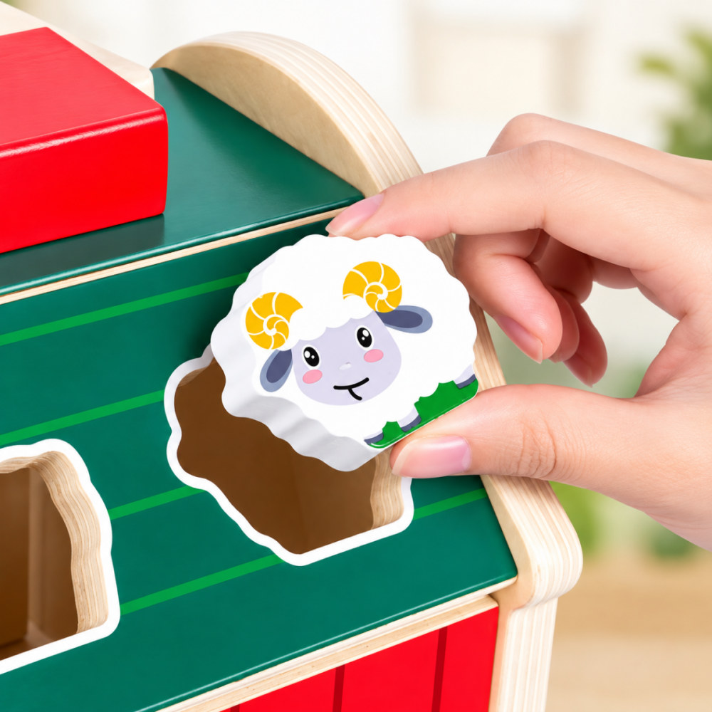 Miniatura 3 de Encaje de animales de la granja 