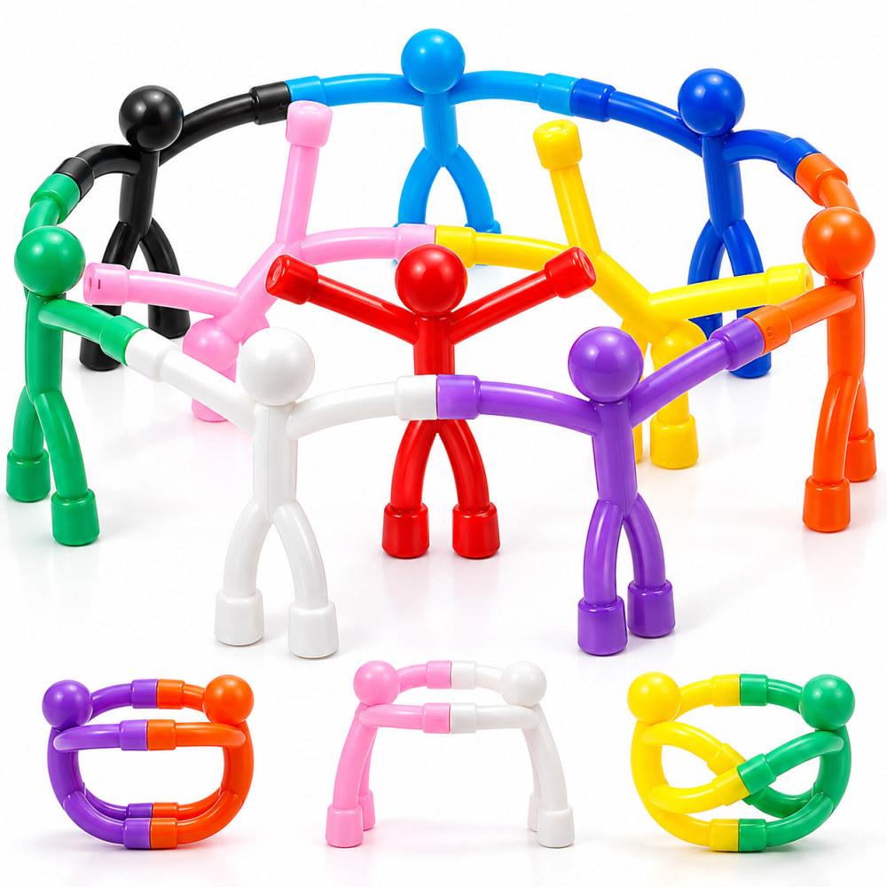 Figuras Magnéticas Flexibles – Juego Creativo