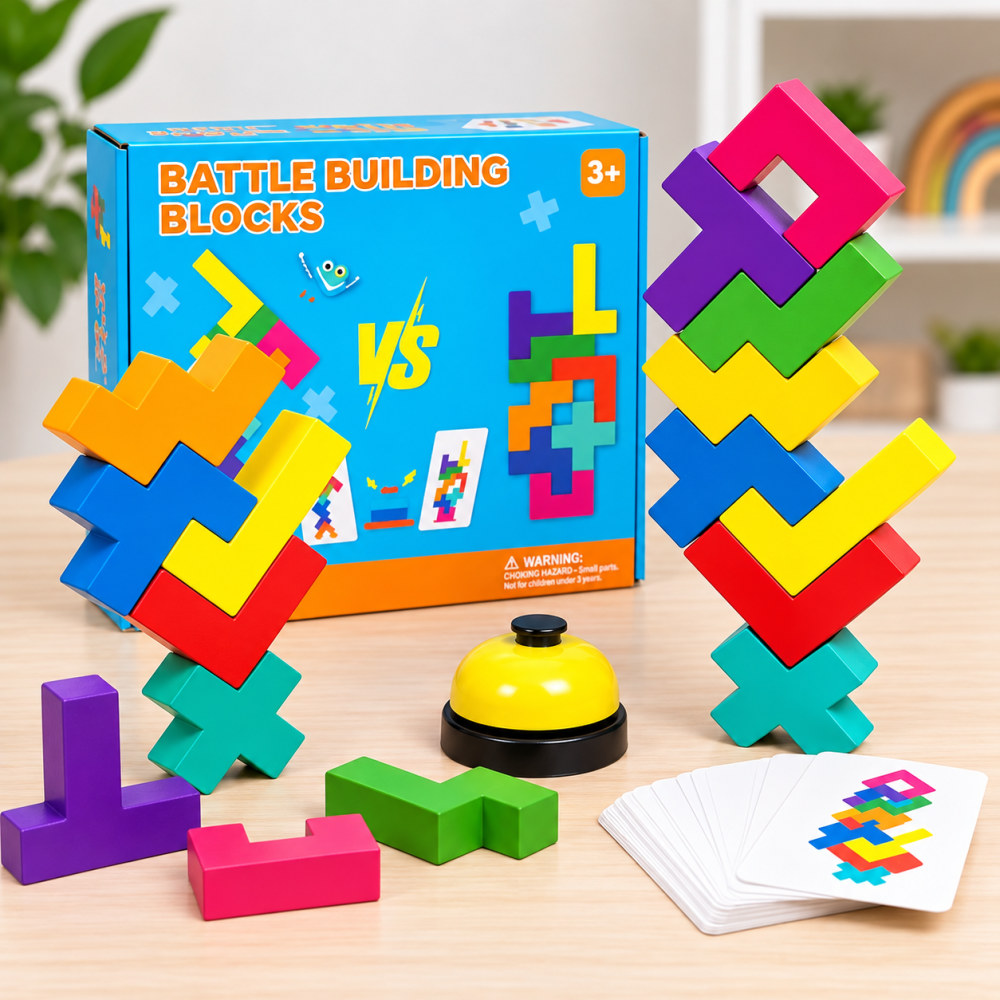 Battle Building Blocks – Juego de construcción y equilibrio