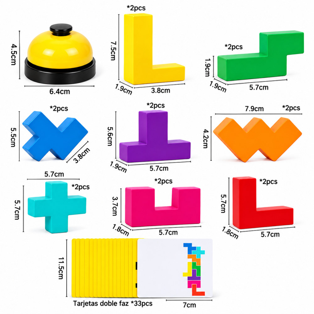 Miniatura 3 de Battle Building Blocks – Juego de construcción y equilibrio
