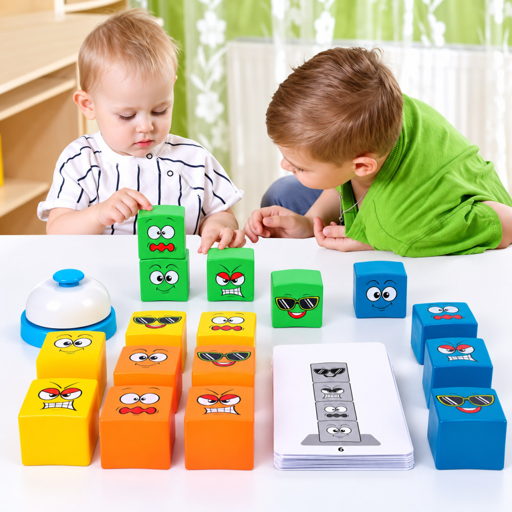 Miniatura 2 de Juego de Cubos de Expresiones